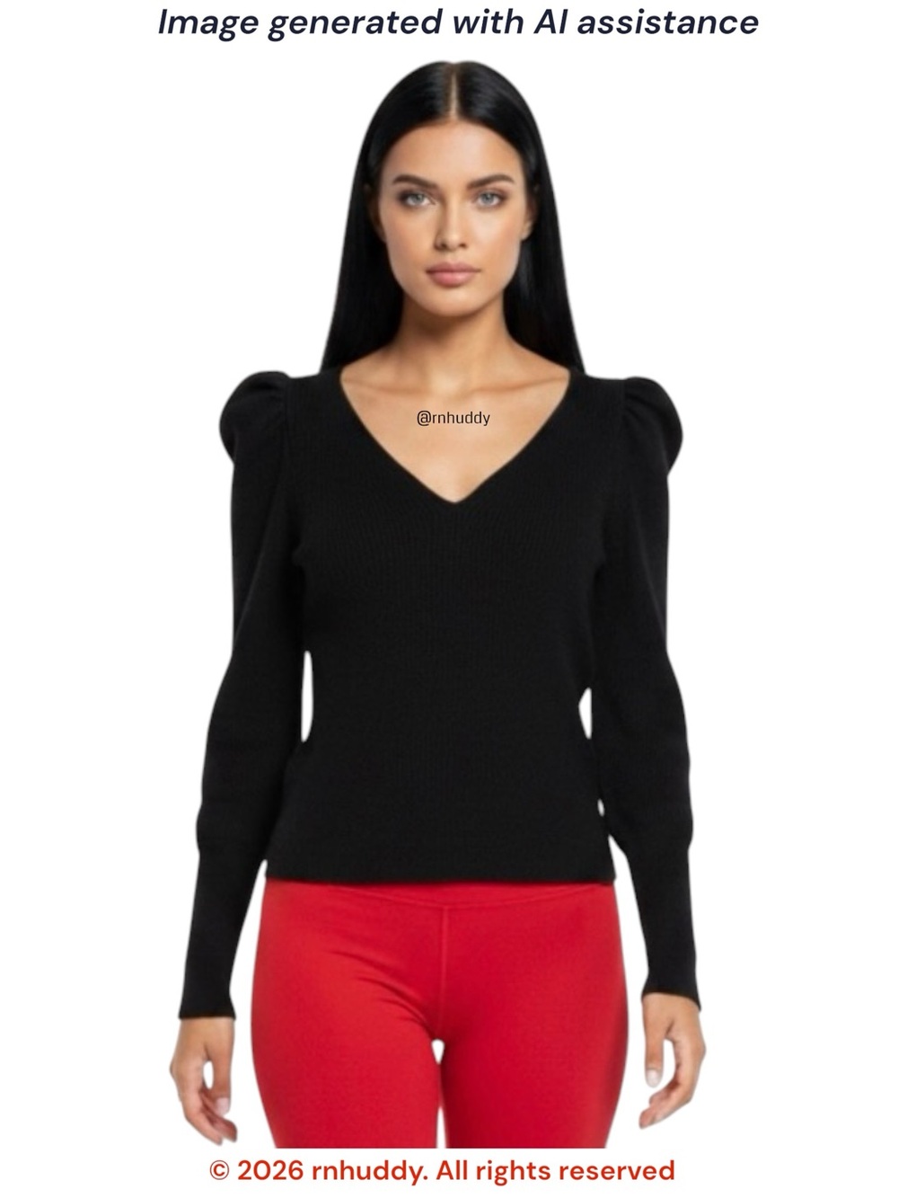 NWT Express XS black puff sleeve sweater